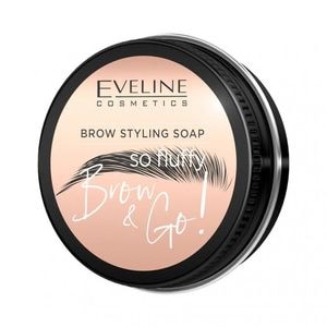 Sapun de fixare si ingrijire a sprancenelor Eveline Cosmetics, Brow&Go, 25 g