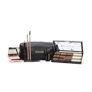 Set pentru sprancene Makeup Revolution Brow Shaping Kit