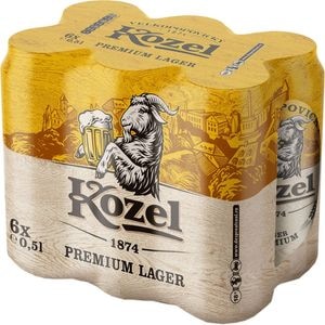 Bere blonda Kozel Premium bax 0.5L x 6 doze
