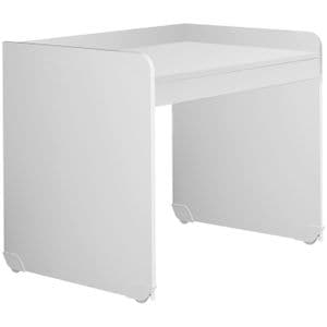 Birou gaming XORA, 204.4x72x84.3 cm, Alb