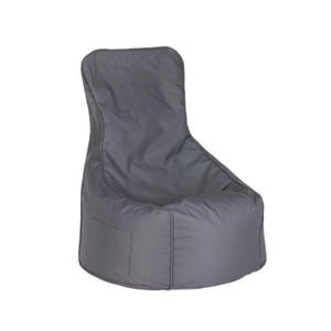 Fotoliu puf BOXXX, textil, 85 x 85 x 100 cm, gri
