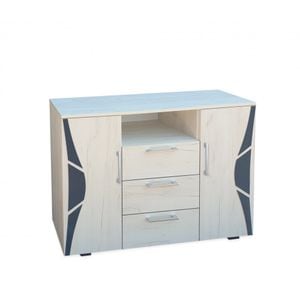 Comoda Laguna RO, 135x40x84 cm, Stejar K001