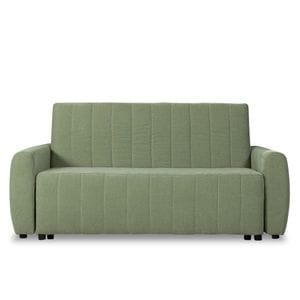 Canapea Extensibila Rimini, 2 Locuri, Lada Depozitare, Verde Deschis, 175 Cm
