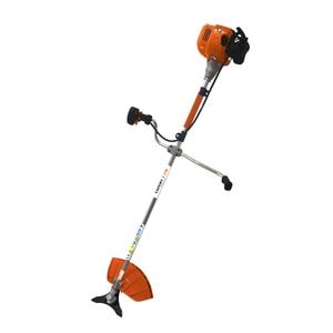 Motocoasa Ruris, 2 timpi, 3.3cp, 2.5kW, 27cc, cutit cu 3 dinti, viziera si casti protectie