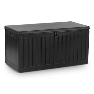 Lada gradina DacEnergy, plastic, 270 l, 109 x 51.5 x 55 cm, negru mat