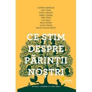 Ce stim despre parintii nostri - Carmen Boerescu, Alex Calin, Aygul Cheosep, Agnes Conrad, Mela Mihai, Lila Rallo, Delia Rotaru, Iulian Tanase, Raluca Vasiliu Botez