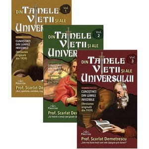 Din tainele vietii si ale universului. Set 3 volume - Scarlat Demetrescu