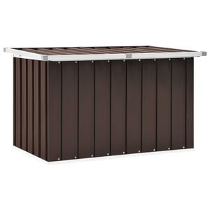 Lada depozitare gradina VIDAXL, otel, 109 x 67 x 65 cm, maro