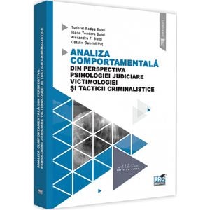 Analiza comportamentala - Tudorel Badea Butoi, Ioana Teodora Butoi