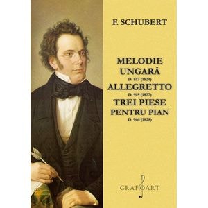 Melodie ungara. Allegretto. Trei piese pentru pian - F. Schubert