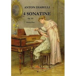 4 sonatine opus 151 pentru pian - Anton Diabelli