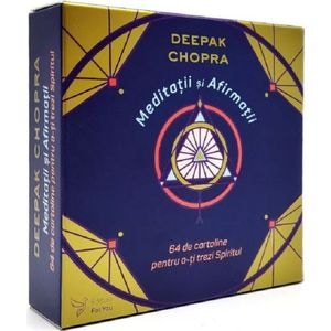Meditatii si afirmatii. Set cartoline - Deepak Chopra