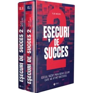 Esecuri de succes Vol.1 + Vol.2 + Cutie cadou Ed.2 - Vlad Mocanu