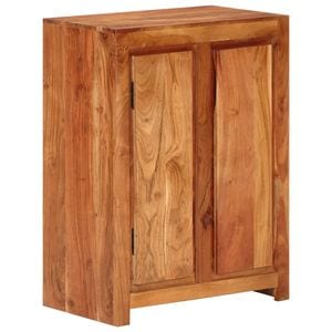 Servanta, vidaXL, 55x33x75 cm, lemn masiv de acacia