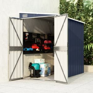 Magazie gradina VIDAXL, otel galvanizat, 118 x 194 x 78 cm, antracit