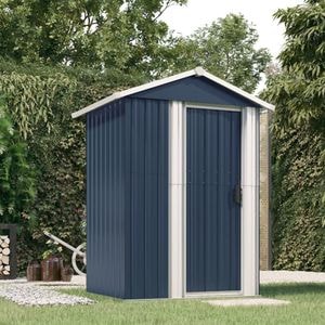 Magazie gradina VIDAXL, otel galvanizat, 126 x 97.5 x 177 cm, antracit