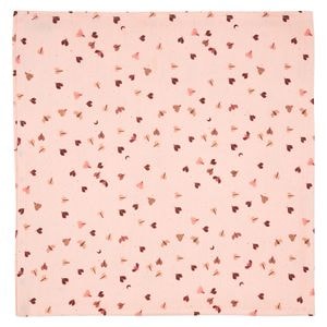 Scutec de muselina, Bebe-Jou, 110x110 cm, Sweet Butterfly, Roz