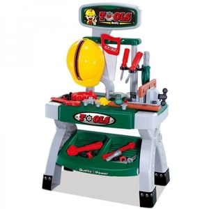 Masa de lucru Alexis Tools, cu 81 de accesorii, Multicolor, 4 ani+