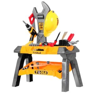 Banc de lucru interactiv idealSTORE Little Engineer, 70 x 50 x 30 cm, 3 ani+