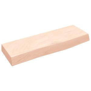 Polita de perete, VIDAXL, Lemn masiv, 60x20x6 cm, 52 Kg, Maro