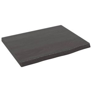 Raft de perete, VIDAXL, Lemn masiv, 40x30x2 cm, 2 Kg, Maro