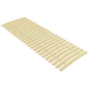 Baza de pat cu sipci, vidaXL, 24 sipci, 70x200 cm, Maro