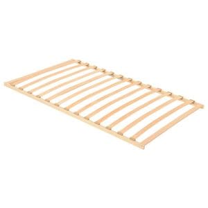 Baza de pat cu sipci, vidaXL, 13 sipci, 100x200 cm, Maro