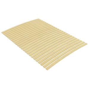 Baza de pat cu sipci, vidaXL, 24 sipci, 120x200 cm, Maro
