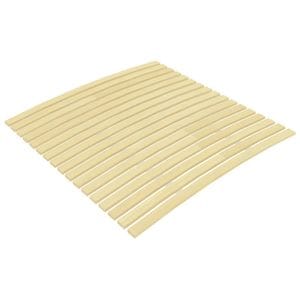 Baza de pat cu sipci, vidaXL, 17 sipci, 120x200 cm, Maro