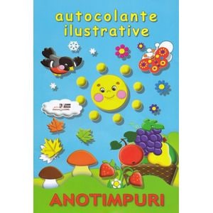 Anotimpuri. Autocolante ilustrative