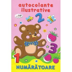 Numaratoare. Autocolante ilustrative