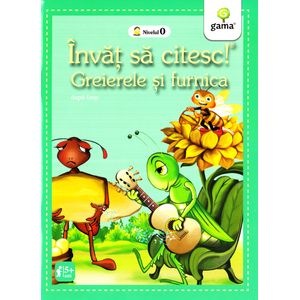 Invat sa citesc! Greierele si furnica 5 ani+