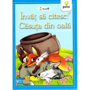 Invat sa citesc! Casuta din oala 5 ani+