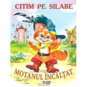 Citim pe silabe: Motanul incaltat