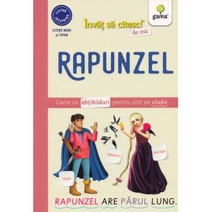 Rapunzel. Invat sa citesc de mic