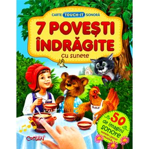 Carte cu sunete. 7 povesti indragite