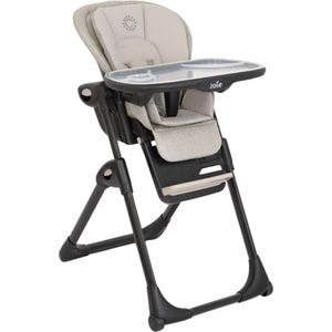 Scaun de masa Joie Mimzy Recline Speckled, 7 trepte inaltime, 6 luni+, 0-15 kg, Bej