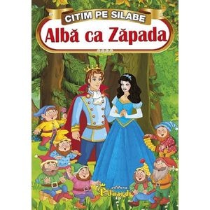 Alba ca zapada. Citim pe silabe