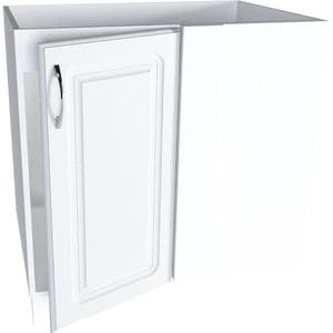 Corp inferior bucatarie Sani Kvadric, MDF, 80 x 48 x 82 cm, alb