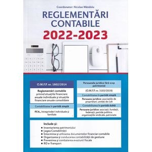 Reglementari contabile 2022-2023 - Nicolae Mandoiu