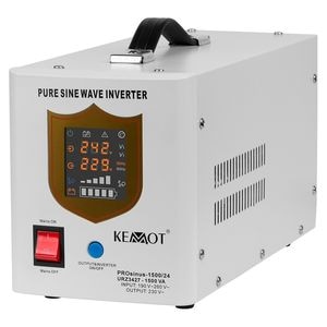 Sursa de Curent UPS pentru Centrale Termice Sinus Pur 1050W, Protectie Tensiune, Kemot Alb
