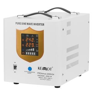 Sursa de Curent UPS pentru Centrale Termice Sinus Pur 1400W, Protectie Tensiune, Kemot Alb