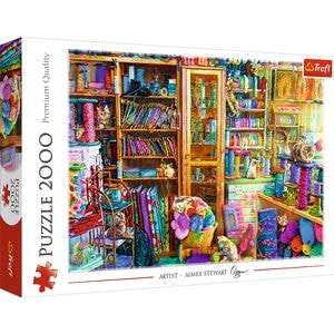 Puzzle Trefl 2000 Paradisul Pisicutelor