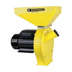 Moara cereale si stiuleti cuva mare Gospodarul Profesionist GP-2 - 3900W, 320 kg/h, 3000rpm + accesoriu furaje, fructe si legume