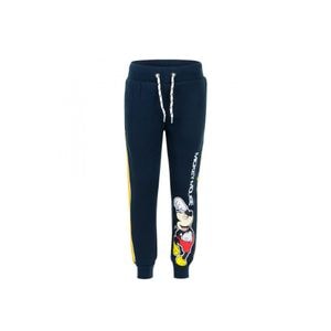 Pantaloni trening baieti, polar, albastru, 116 cm, Hurray, Mickey Mouse, Disney