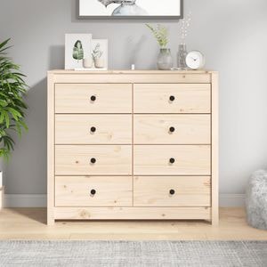Dulap lateral vidaXL, , 100x40x90 cm, lemn masiv de pin