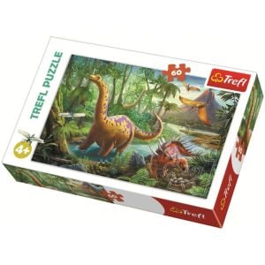 Puzzle Trefl 60 Migratia Dinozaurilor