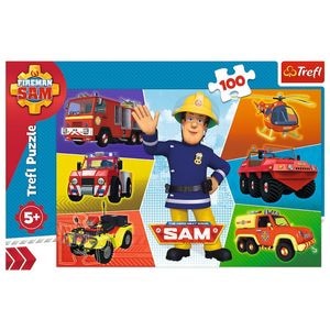 Puzzle Trefl 100 Masinile Pompierului Sam