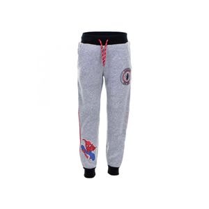 Pantaloni trening baieti, polar, gri, 104 cm, New York, Spiderman