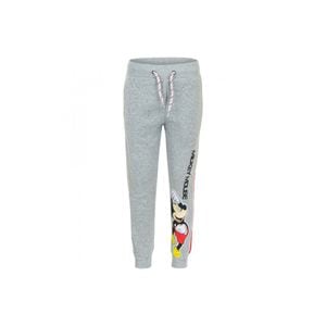 Pantaloni trening baieti, polar, gri, 104 cm, Hurray, Mickey Mouse, Disney